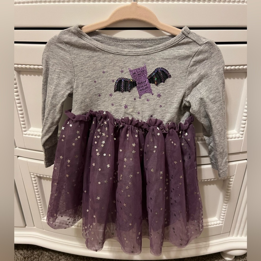 Baby Girl Tulle Bat Dress 6M